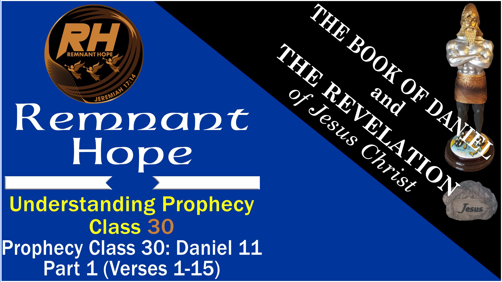 2019 Prophecy Class Document Downloads | Remnant Hope