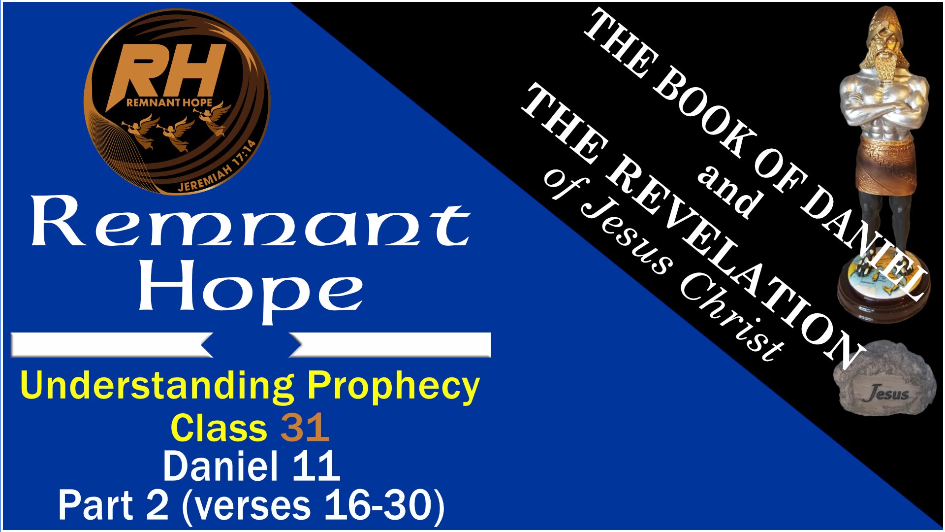 2019 Prophecy Class Document Downloads | Remnant Hope
